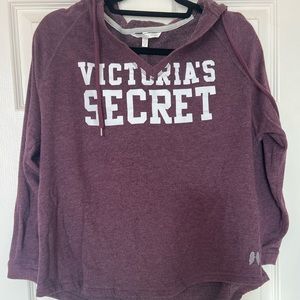 Victoria secret purple hoodie